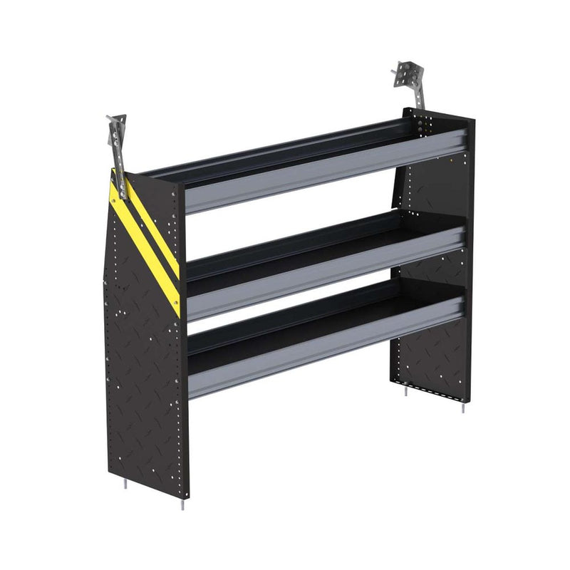 N4 Series Cargo Van Shelving, 60″ Wide, 3 Trays - N4-RS60-3