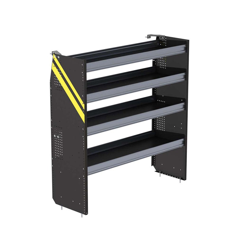 N5 Series Cargo Van Shelving, 60″ Wide, 4 Trays - N5-DS60-4