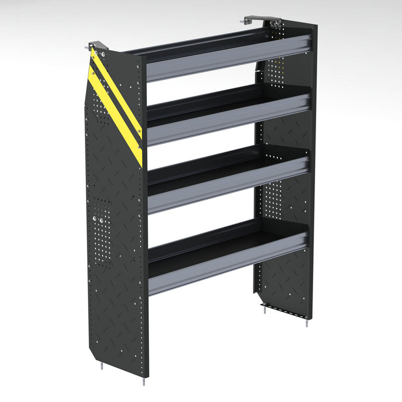 N5 Series Steel Shelving Unit, 14″ x 62″ x 48″ - N5-RS48-4