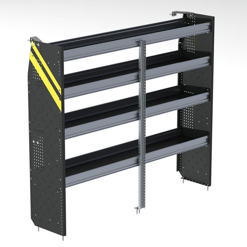 N5 Series Steel Shelving Unit, 14″ x 62″ x 72″ - N5-RS72-4