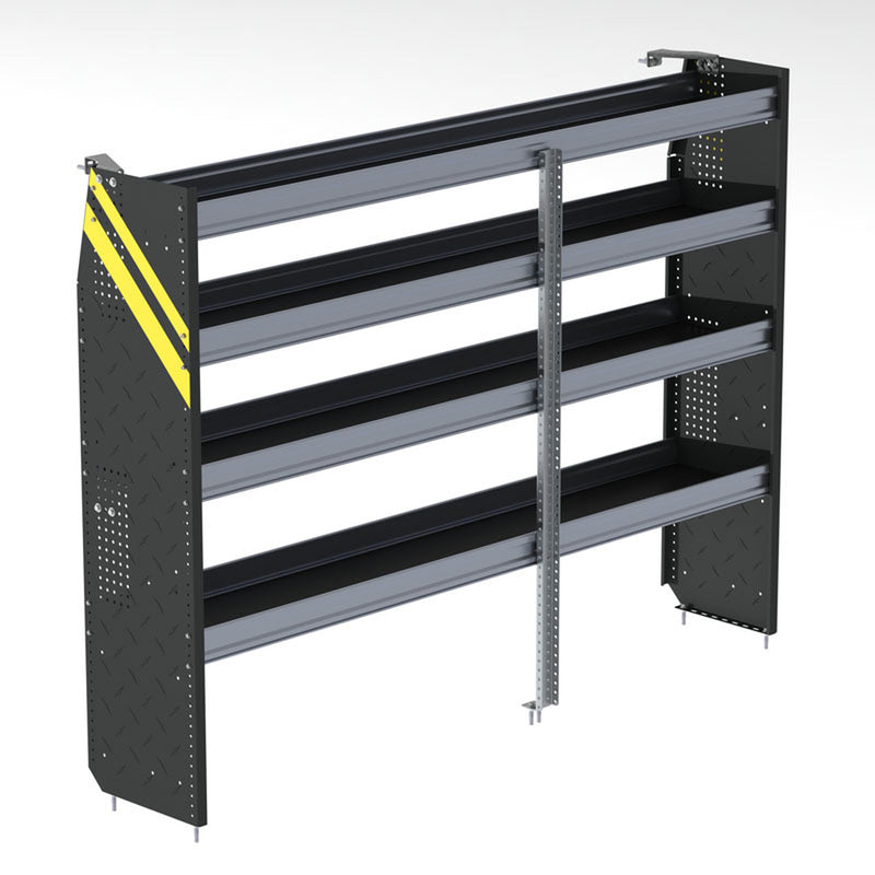 N5 Series Cargo Van Shelving, 84″ Wide, 4 Trays - N5-DS84-4