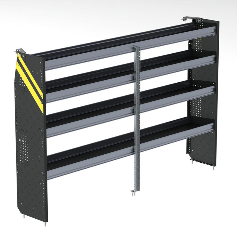 N5 Series Steel Shelving Unit, 14″ x 62″ x 96″ - N5-RS96-4