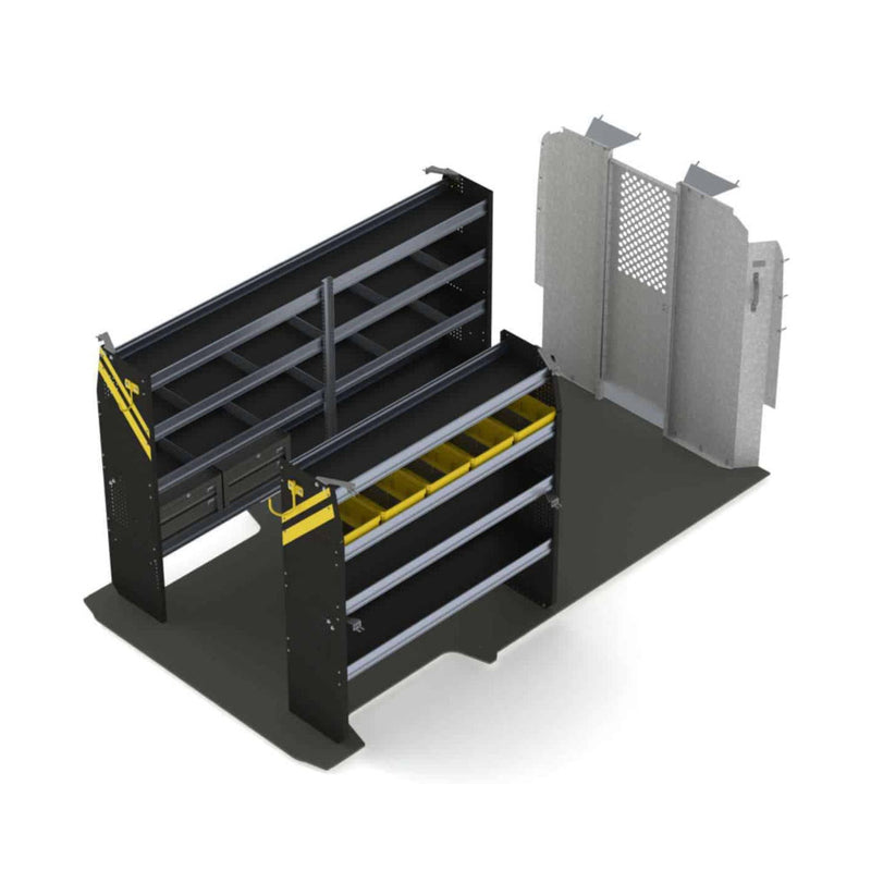 Service Van Shelving Package, RAM ProMaster, 159” WB – RPL-16