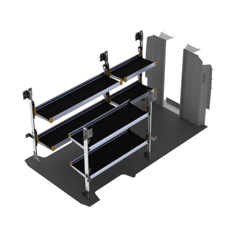Delivery Van Shelving Package, RAM ProMaster, 159” WB – RPL-19
