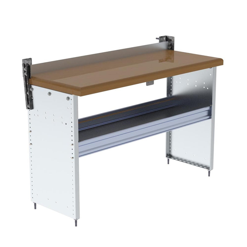Workbench For Vans w/ Hardwood Top 18x48x32 - LQ-S2-WA48-1