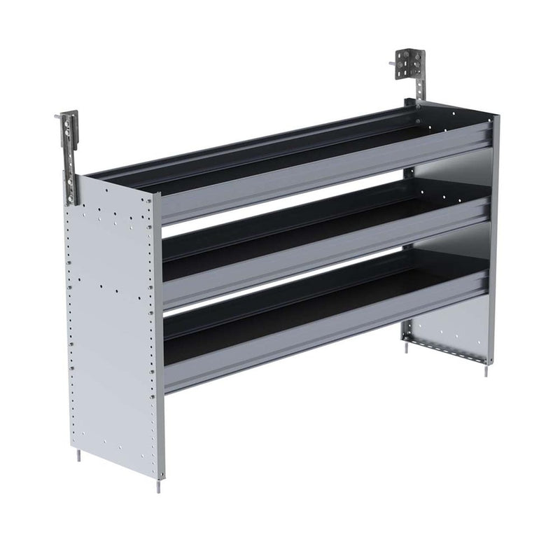 S3 Series Cargo Van Shelving, 60″ Wide, 3 Trays - S3-RA60-3C