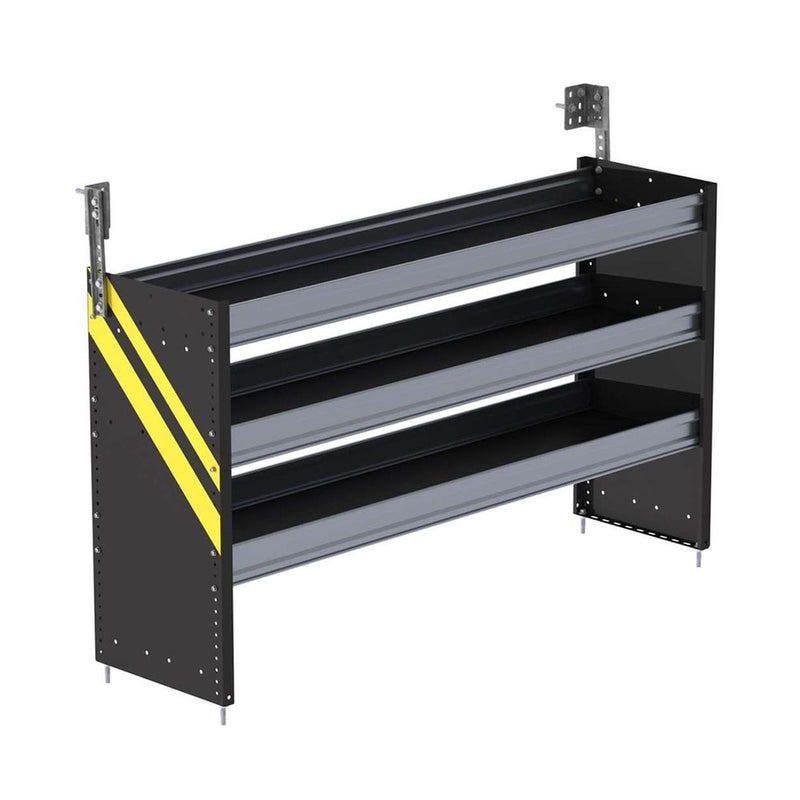 S3 Series Cargo Van Shelving, 60″ Wide, 3 Trays - S3-RS60-3