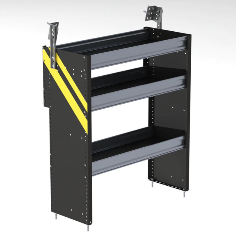 Steel Shelving Unit for Ford Transit Connect 14" x 41.5" x 36" - T4-RS36-3