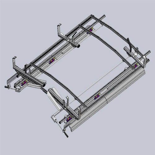 Techno-Fab Ladder Racks for Ram Promaster
