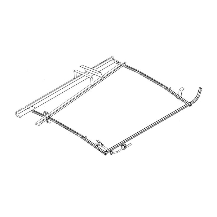 Techno-Fab - Clamp Down 2500 Series Stepladder 6-8' & Ladder max 28' - City Express and NV200 - LQ-TF-TW-21-NV