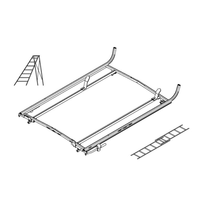 Techno-Fab Ladder Racks for City Express and NV200