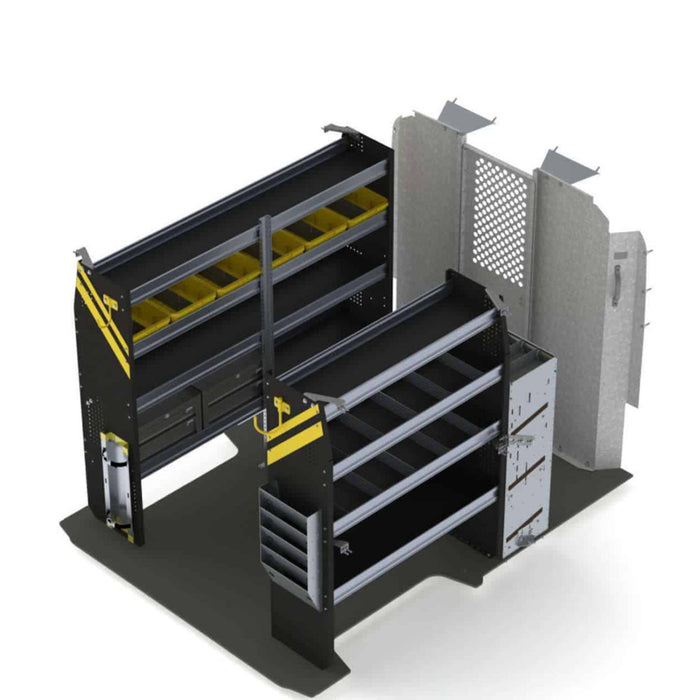 HVAC Van Shelving Package, RAM ProMaster, 118” / 136” WB – RPS-12