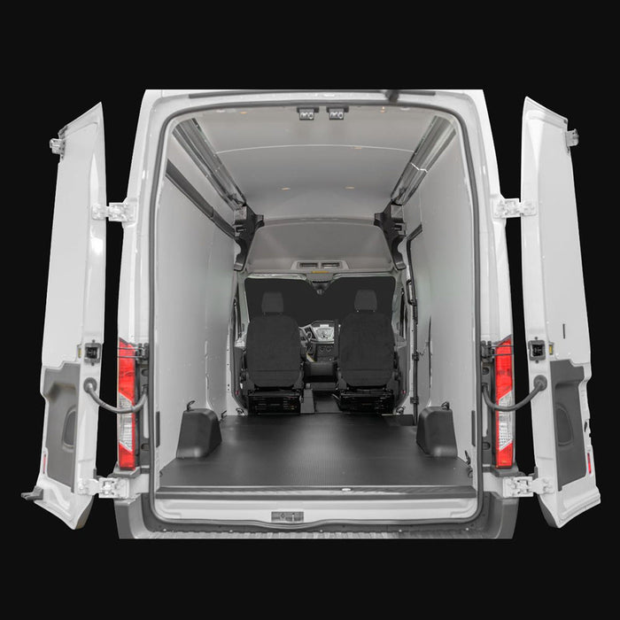 DuraTherm Insulated Wall Liner - Ford Transit 130" WB, Medium Roof, Textured Grey - LQ-FG-734-114-2613.MR